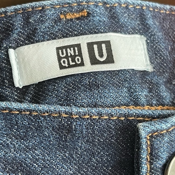 Uniqlo Barrel Leg Cropped Jeans Size 30 - Picture 3 of 3